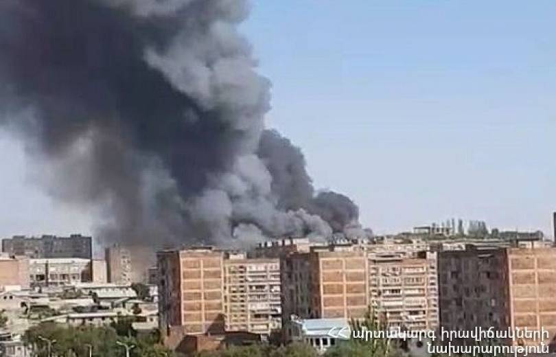 Խոշոր հրդեհ «Մալաթիա մոլ»-ի շենքում.  կան տուժածներ