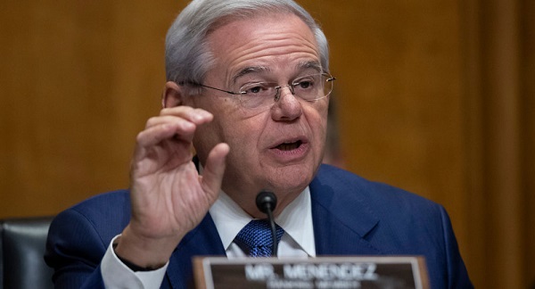 Bob Menendez excitement accepted Joe Biden's statement