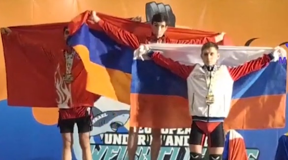 Weightlifting Championship in Israel. Armenian-Turkish scandal