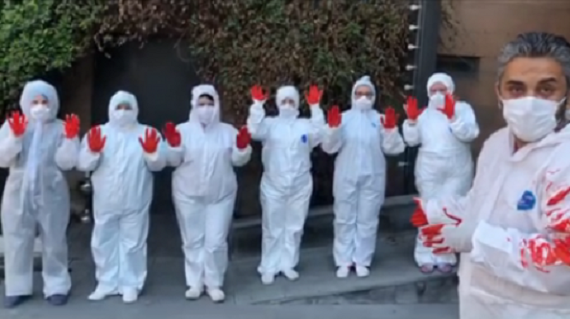 Մեր բուժանձնակազմի հետ միասին նկարեցինք մի փոքրիկ հոլովակ՝ ինչու՞ պետք է տանը մնալ. ԱՆ խորհրդական