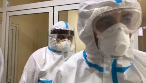 Արսեն Թորոսյանի ուղիղ եթերը Սուրբ Գրիգոր Լուսավորիչ ԲԿ-ի վերակենդանացման բաժանմունքից