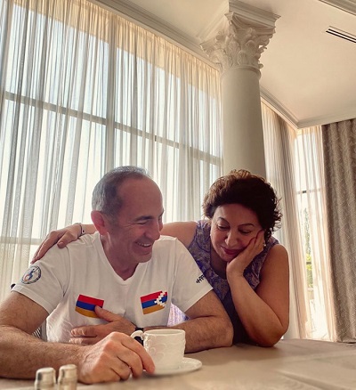 «Նորից միասին». Բելլա Քոչարյանն ամուսնու հետ լուսանկարներ է հրապարակել