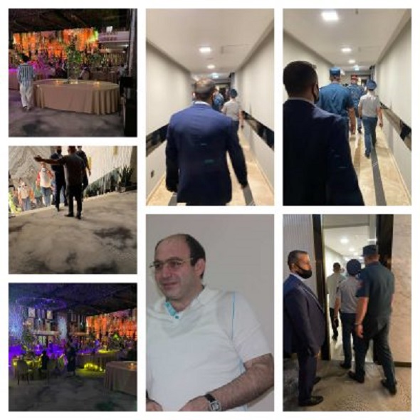 Պարետատունը դադարեցրել է «Դվին»-ում ընթացող «Քանաքեռցի Տույի» դստեր հարսանիքը․ հրավիրված է եղել 300 հոգի 