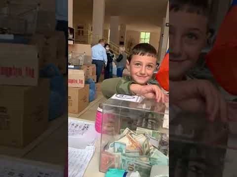 Փոքրիկ Մհերը 1 տարի իր դրամատուփում հավաքած գումարը նվիրեց Հիմնադրամին