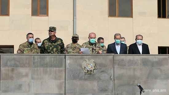 Աշխատանքային այցելություն ՀՀ ԱԱԾ Սահմանապահ զորքեր