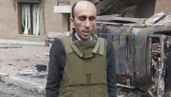 Արտակ Բեգլարյանի ուղերձը Ստեփանակերտի հրթիռակոծված երաժշտական դպրոցի տարածքից