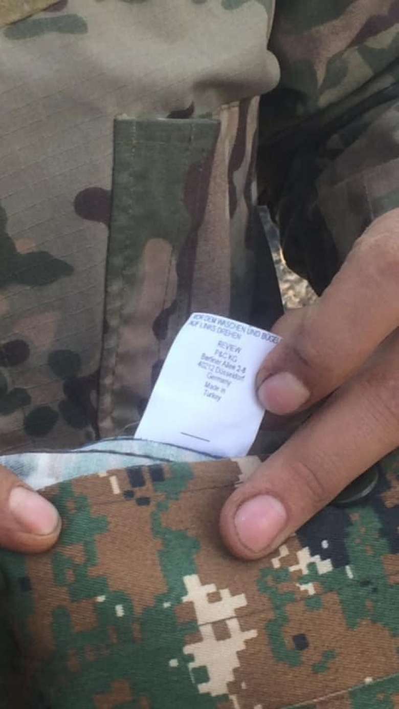 «Թուրքիայում կարվող` ՀՀ բանակի համար նախատեսված համազգեստ»