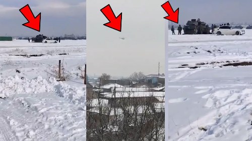 Գյումրիում ռուսական ռազմաբազան դուրս է բերել զորքերն ու տեխնիկան