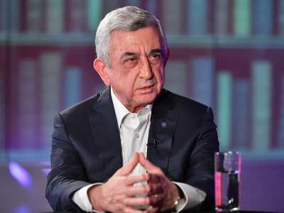 Armenia ex-president Serzh Sargsyan gives exclusive interview