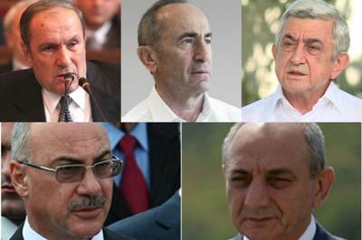  Լևոն Տեր-Պետրոսյանը, Ռոբերտ Քոչարյանը, Սերժ Սարգսյանը, Արկադի Ղուկասյանն ու Բակո Սահակյանը երեկ հանդիպել են