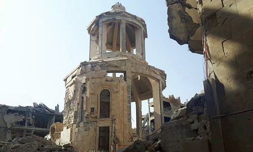 Դեր Զորի եկեղեցական համալիրը պայթեցվել է