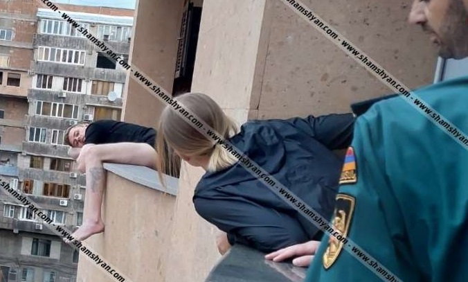 Երևանում օտարերկրացին սպառնացել է նետվել 8-րդ հարկից, ապա պատշգամբից 6000 դոլար է թափել 