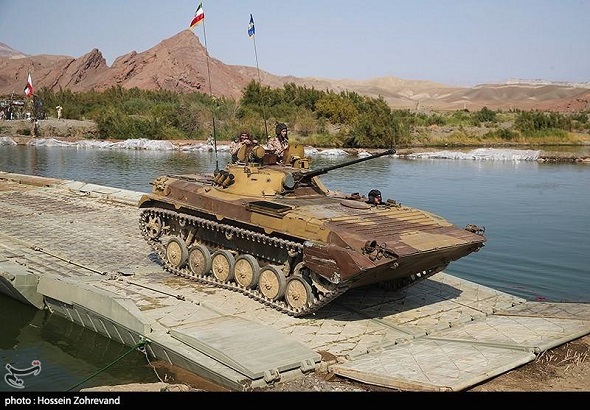 Իրանի զրահատանկային ստորաբաժանումները  անցել են Արաքս գետը