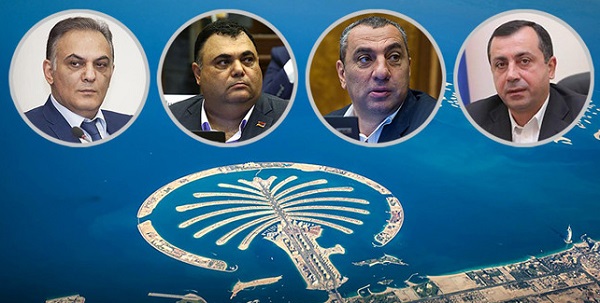 Գագիկ Բեգլարյանի, Սամվել Ալեքսանյանի, Հրանտ Դավթյանի ու նրանց հարազատների չհայտարարագրված տները Դուբայում