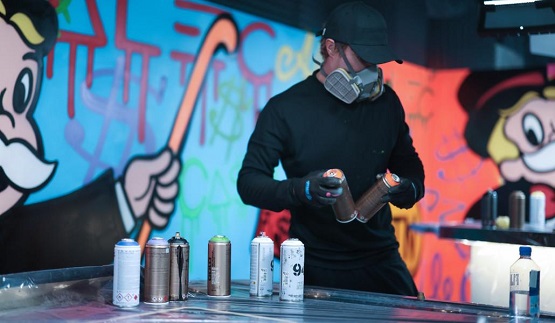 Սթրիթ արթի արքա Ալեք Մոնոպոլիի նվերը Երևանին