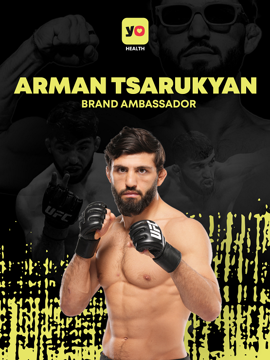 Մենամարտիկ Արման Ծառուկյանը դարձել է YoHealth-ի դեսպան
