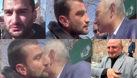 «Իմ թեկնածուն Վարդան Ղուկասյանն է» ասող գյումրեցի երիտասարդը պաչիկ է անում  Նիկոլ Փաշինյանին