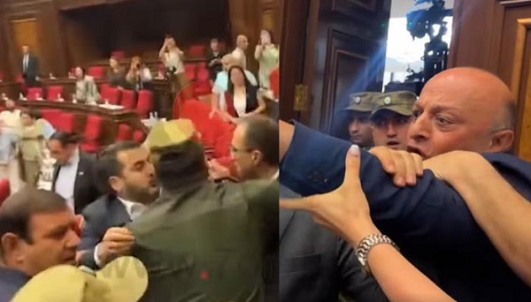 «Բ**ի տղա, ա՛յ գ****ն». նոր կադրեր՝ ԱԺ-ում ծեծկռտուքից