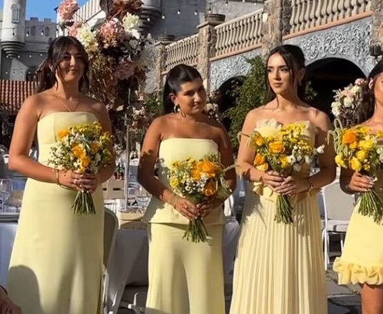 Նիկոլ Փաշինյանի դուստրը՝ Շուշան Փաշինյանը, հարսնաքույր է եղել  Իլոնայի և Արմենի հարսանիքին