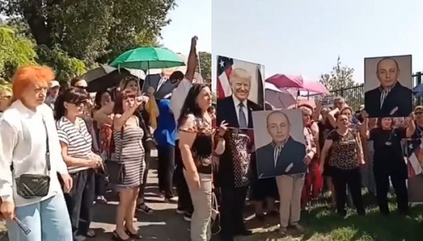 Վարդան Ղուկասյանի աջակիցները ԱՄՆ դեսպանատան դիմաց են՝ արդար դատավարության պահանջով