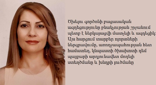 Նիկոտինի գլոբալ ֆորումը նոր մոտեցումներ է առաջարկում ծխելը թողնելու համար. Արփինե Մուրադյան
