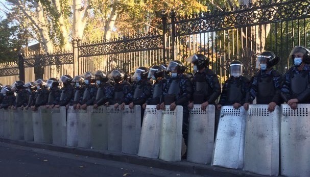 Բողոքի բազմամարդ ակցիա Երևանում