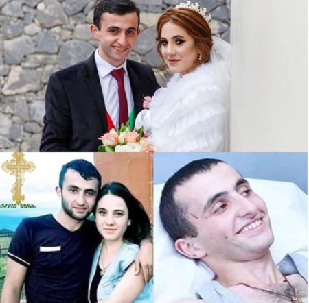 Ծնվել է Ապրիլյանի մասնակից, ոտքերը կորցրած զինծառայող Դավիթ Գրիգորյանի առաջնեկը