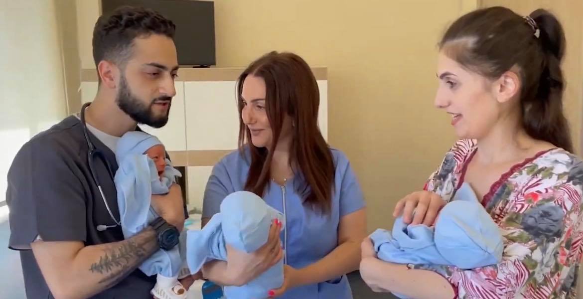 Երևանում եռյակ է ծնվել՝ 3 տղա