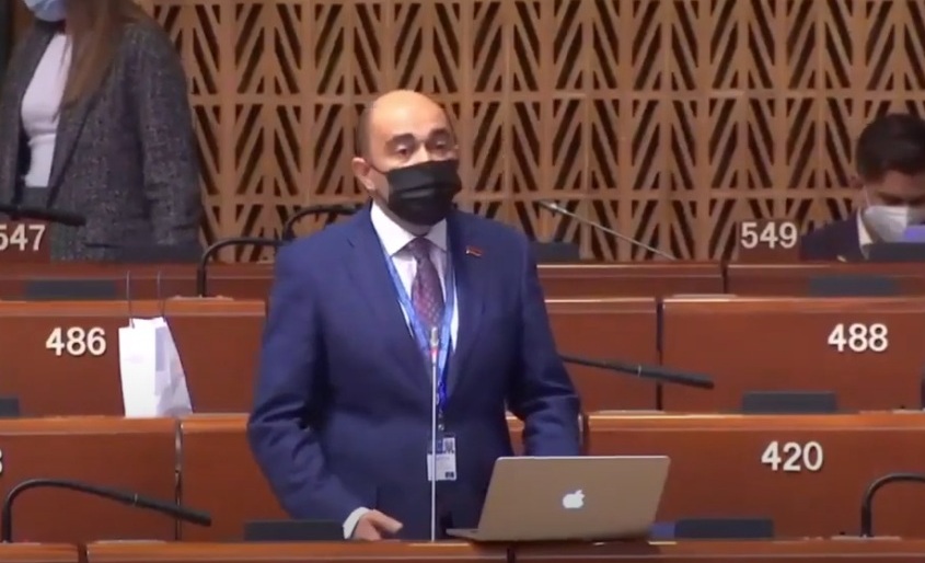 The speech of Edmon Marukyan, member of the RA NA delegation to PACE