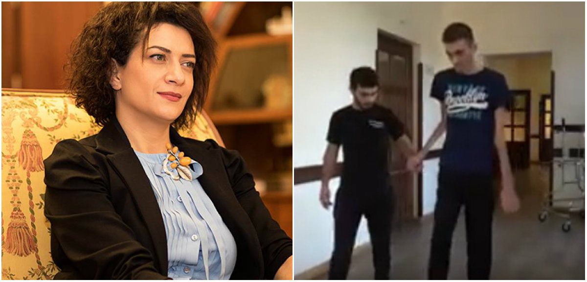 18-ամյա Լևոնն իր համառության և կամքի ուժի շնորհիվ արդեն քայլում է. Աննա Հակոբյանը տեսանյութ է հրապարակել