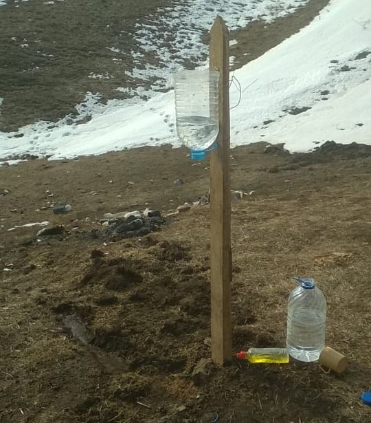 Հերթապահող զինծառայողների վրանները քամին քշել է, սառմանիքին մնացել են դրսում 