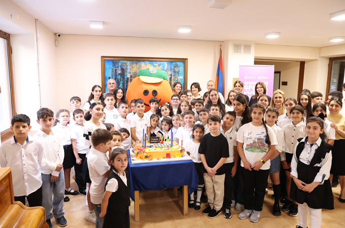 «Օրրան»-ի սաները նոր ուսումնական տարին սկսեցին «Մի դրամի ուժը» նախաձեռնության աջակցությամբ