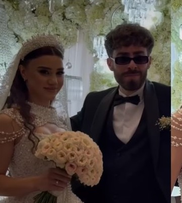 Կադրեր  երգիչ Դավիթ Գրեգի հարսանիքից